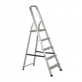 Comprar Escalera Aluminio 5 Peldaños Hogar En131 Kormax 130405 al Mejor Precio