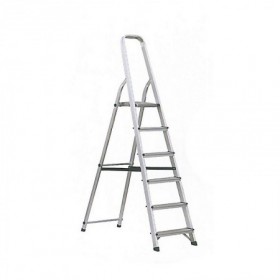Comprar Escalera Aluminio 6 Peldaños Hogar En131 Kormax 130406 al Mejor Precio