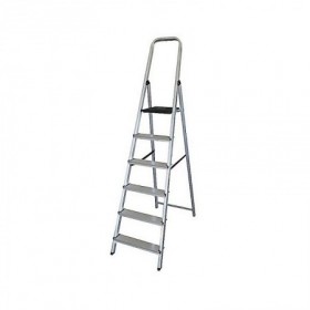 Comprar Escalera Aluminio 6 Peldaños Hogar En131 Wurko 130004 al Mejor Precio