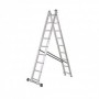 Comprar Escalera Aluminio Industrial Doble 9 Peldaños Kormax 130426 al Mejor Precio