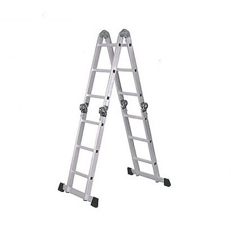 Comprar Escalera Aluminio Multifuncion 4X3 Peldaños Kormax 130411 al Mejor Precio