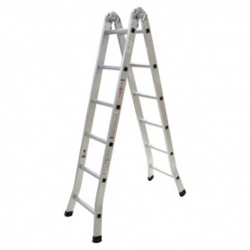 Comprar Escalera Aluminio Tijera Industrial 6 Peldaños Kormax 130415 al Mejor Precio