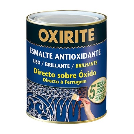 Comprar Esmalte Liso Brillo 750 Gris Plata Oxirite 36337 al Mejor Precio
