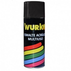 Comprar Esmalte Negro Mate 9005 400 Ml Acrilico Bote Wurko 33510 al Mejor Precio