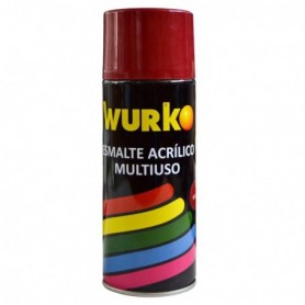 Comprar Esmalte Rojo Bermellon 3003 400 Ml Acrilico Bote Wurko 33503 al Mejor Precio
