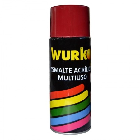 Comprar Esmalte Rojo Fuego 3000 400 Ml Acrilico Bote Wurko 33514 al Mejor Precio