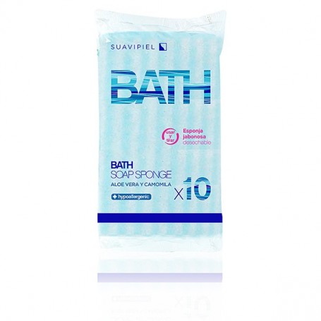 Comprar Esponja Bath Soap Suavipiel K50068 Bolsa 10 Ud 189205 al Mejor Precio