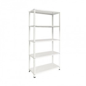 Comprar Estante 5 Baldas Blanco 180X90X40Cm Ar 19162 al Mejor Precio