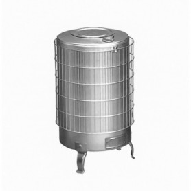 Comprar Estufa Leña Clasica Galv N.4 C/Parrilla Theca 129020 al Mejor Precio