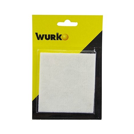 Comprar Fieltro Adhesivo Cuadrado 854/1 Blanco Wurko 219018 al Mejor Precio
