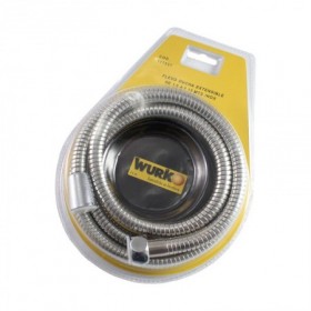 Comprar Flexo Ducha Inox Extensible 1.5/2.15 R/Metal Wurko 111321 al Mejor Precio