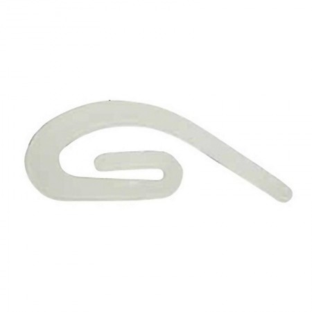 Comprar Gancho Cortina Plastico Para Riel Caja 1000 Wurko 248061 al Mejor Precio