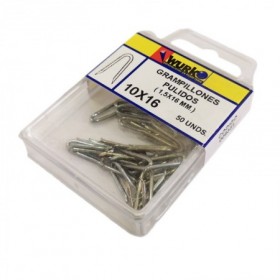Comprar Grampillones Pulidos 10X16 Mm Blister 50 Wurko 312107 al Mejor Precio