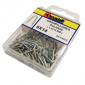 Comprar Grampillones Pulidos 9X14 Mm Blister 60 Wurko 312108 al Mejor Precio