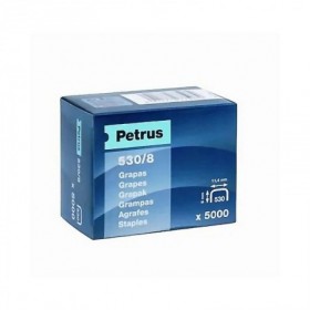 Comprar Grapas 530/8 Caja 5000 Ud. Caja Petrus 155011 al Mejor Precio