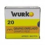 Comprar Grapas Enrejado Galvanizada 20 Mm Caja 960 Wurko 151102 al Mejor Precio