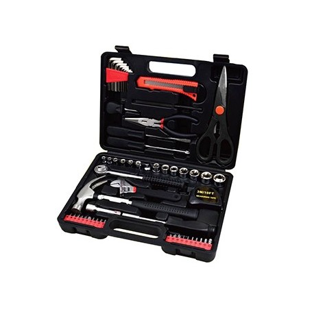 Comprar Herramientas 55 Pz. Acero Carbono Maletin Wurko 172103 al Mejor Precio