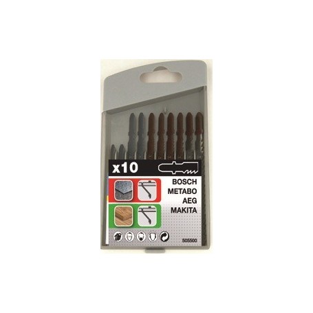 Comprar Hojas Sierra T/Bosch 10 Pz. Est-10 Tivoly 171706 al Mejor Precio
