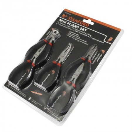 Comprar Juego 5 Alicates Mini Surtidos C/ Vanadio  Stanford 190028 al Mejor Precio