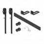 Comprar Kit Puerta Granero Nylon 1.8 M 30X5 Negro Kit 1,8 Mt Estebro 238010 al Mejor Precio