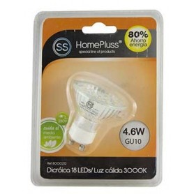 Comprar Lampara 18Led Gu-10 4.6W Dicro L/Calida Homepluss 230703 al Mejor Precio