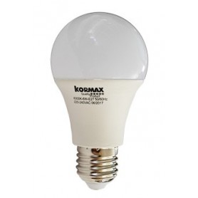 Comprar Lampara Led A60 6W E27 Standar Luz Fria 6000 Kormax 230802 al Mejor Precio