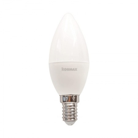 Comprar Lampara Led C37 5W E14 Vela Lisa Luz Calida 3000 Kormax 230820 al Mejor Precio