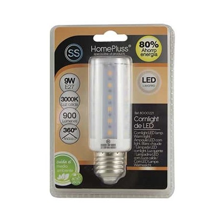 Comprar Lampara Led Cornlight 9W E27 Luz Calida Blister Homepluss 230711 al Mejor Precio