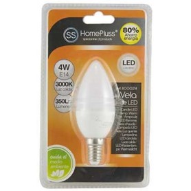 Comprar Lampara Led Vela 4W. E/14 Luz Calida Blister Homepluss 230722 al Mejor Precio
