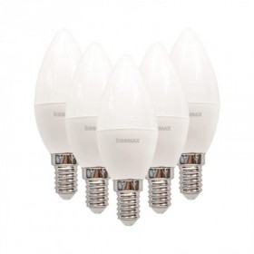 Comprar Lamparas Led G37 5W E14 Luz Fria Vela Pack 5 Kormax 230921 al Mejor Precio
