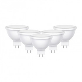 Comprar Lamparas Led Mr16 6W Luz Calida Dicroica Pack 5 Kormax 230972 al Mejor Precio