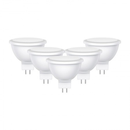 Comprar Lamparas Led Mr16 6W Luz Fria Dicroica Pack 5 Kormax 230970 al Mejor Precio