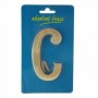 Comprar Letra C Laton Pulido 100Mm Wurko 161313 al Mejor Precio