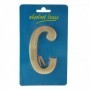 Comprar Letra C Laton Pulido 100Mm Wurko 161313 al Mejor Precio