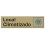 Comprar Letrero Local Climatizado 165X43 Mm Wurko 39064 al Mejor Precio