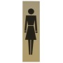 Comprar Letrero Silueta Mujer 165X43 Cm Wurko 39071 al Mejor Precio