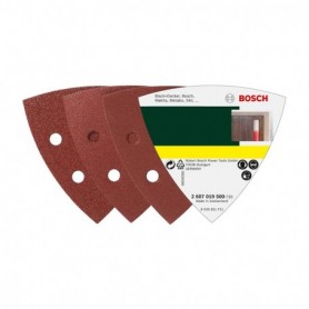 Comprar Lija Velcro Delta 60-120-240 Pack-6 Bosch 171419 al Mejor Precio