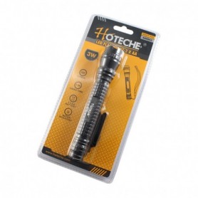 Comprar Linterna Led 3 W Aluminio 107 Lumen Hoteche 191187 al Mejor Precio