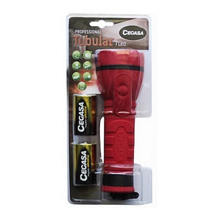 Comprar Linterna Tubular Goma 7Led 104154 Luz Led Cegasa 249022 al Mejor Precio