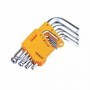 Comprar Llaves Allen Bola Cortas Cromo Vanadio Blister 9 Hoteche 191019 al Mejor Precio