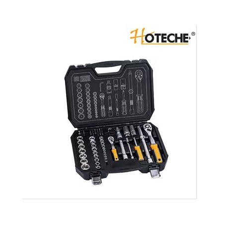 Comprar Llaves Vaso 1/2 Y 1/4 + Bocas Y Mangos Juego 73 Hoteche 191202 al Mejor Precio
