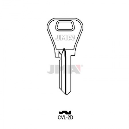 Comprar Llavin Cvl-2D Aluminio Colores B/10 Jma 196275 al Mejor Precio