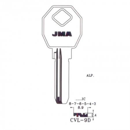 Comprar Llavin Cvl-9D Alpaca Seguridad B/10 Jma 196242 al Mejor Precio