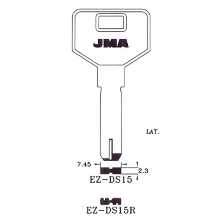 Comprar Llavin Ez-Ds Laton 15R. Seguridad B/10 Jma 196703 al Mejor Precio