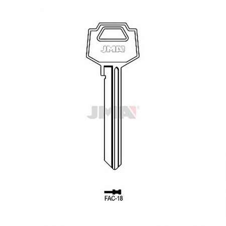 Comprar Llavin Fac-18 Acero B C-50 Jma 196116 al Mejor Precio