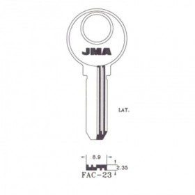 Comprar Llavin Fac-23 Laton Seguridad B/10 Jma 196718 al Mejor Precio