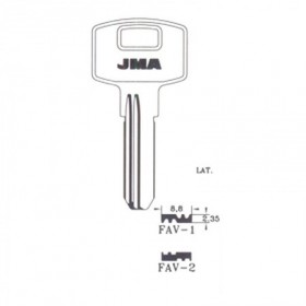 Comprar Llavin Fav-1D Laton Seguridad B/10 Jma 196717 al Mejor Precio