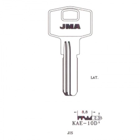 Comprar Llavin Kae-10D Lat.Seg P/Wurko B/10 Jma 196713 al Mejor Precio