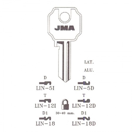 Comprar Llavin Lin-18D Acero B C-50 Jma 196064 al Mejor Precio
