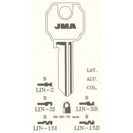 Comprar Llavin Lin-2 Acero B C-50 Jma 196037 al Mejor Precio
